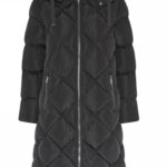 cero-and-etage-quilt-jacket-with-detached-hood-black front